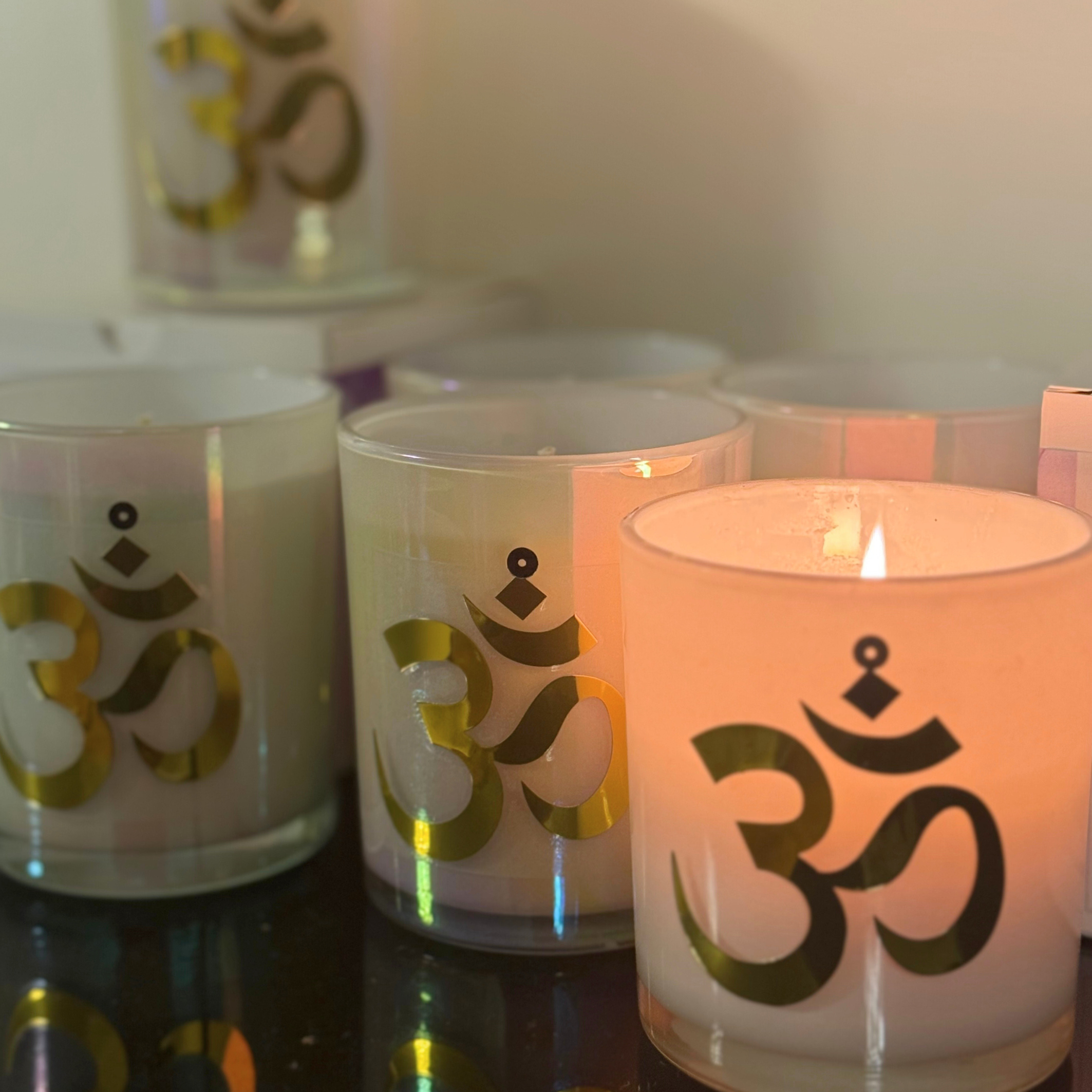 Diwali Special - OM Iridescent Jar